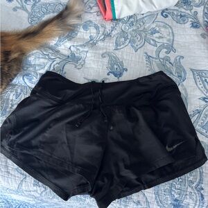 Nike Women's Black Athletic Shorts